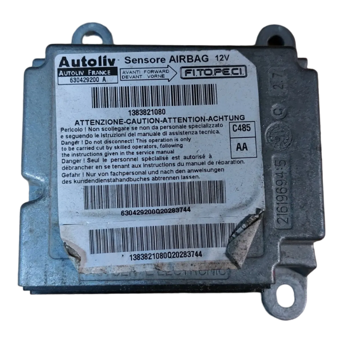 Citroen Nemo  07-15   centrala airbaga   1383821080   630429200A