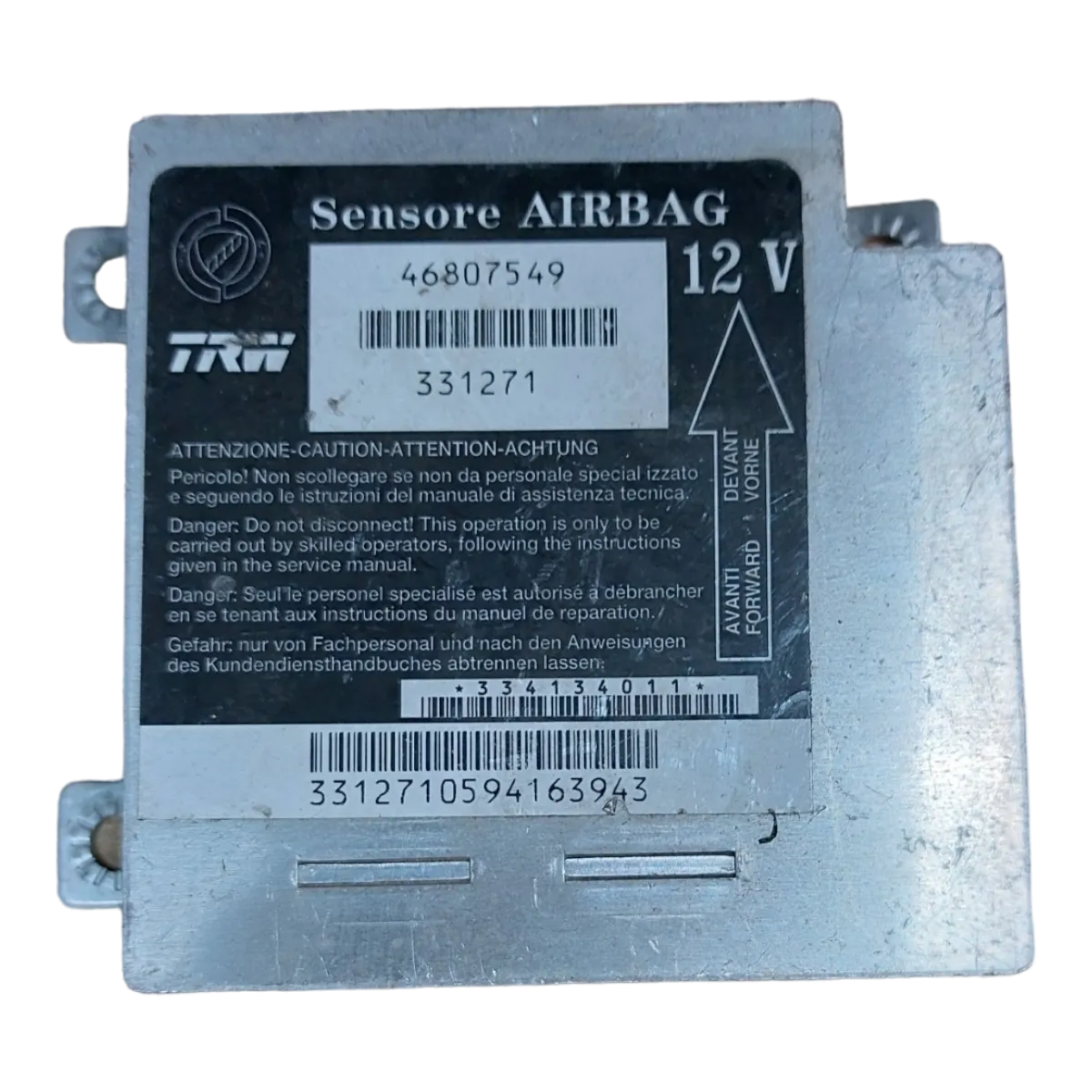 Fiat Panda II   03-12    centrala airbaga   46807549   331271