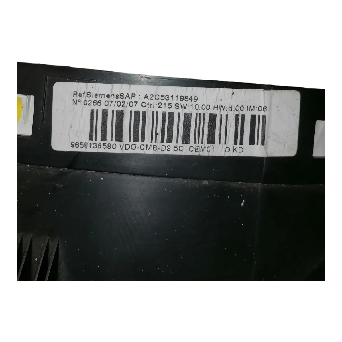 Peugeot 407  04-10   kilometar sat/brzinomjer    9658138580   A2C53119649