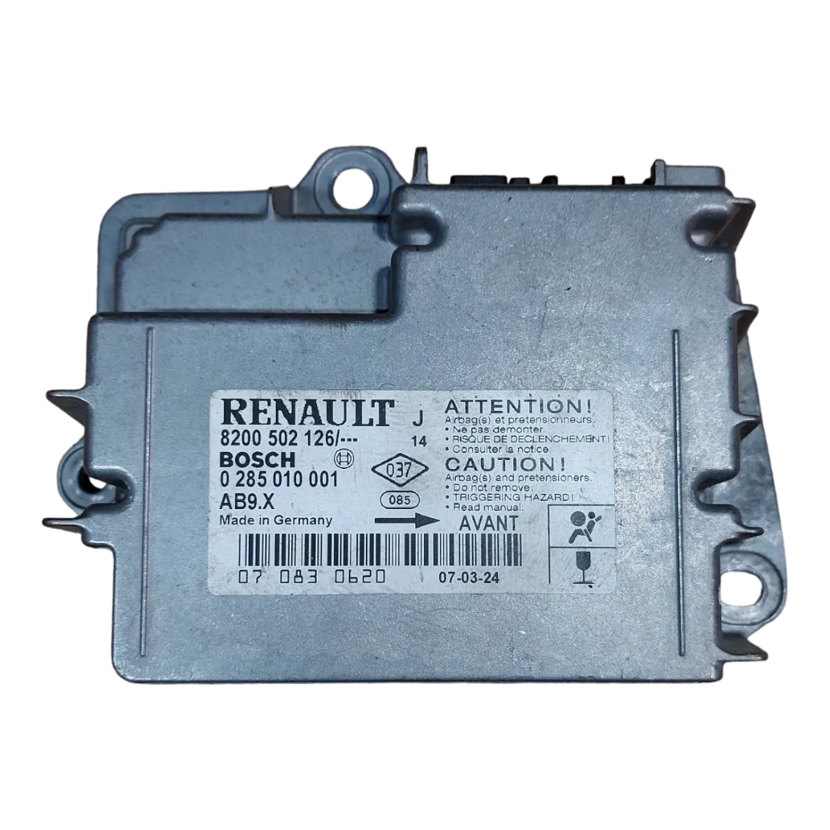Renault Modus  04-12     centrala airbaga   8200502126   0285010001