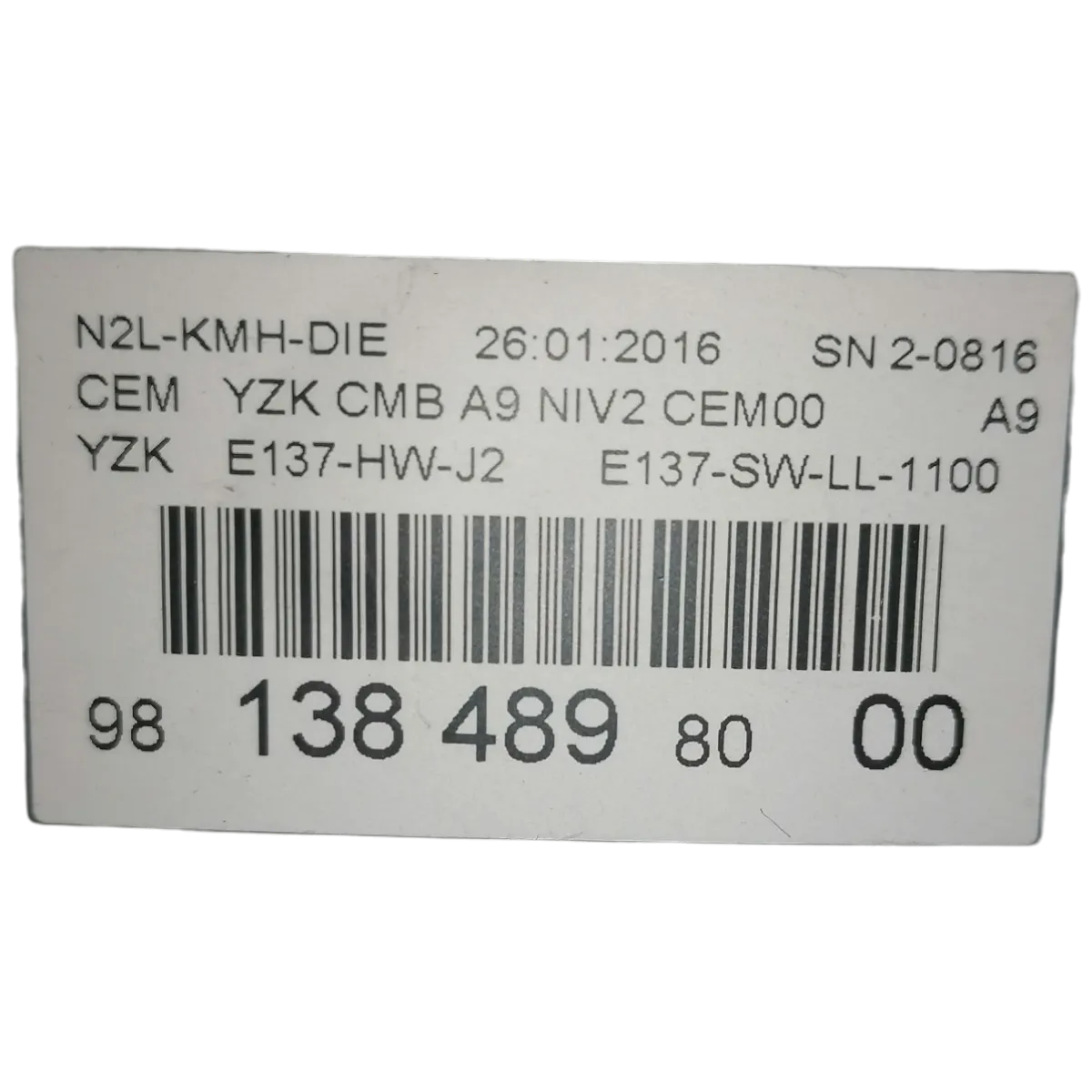 Peugeot 208  12-19   kilometar sat/brzinomjer    9813848980