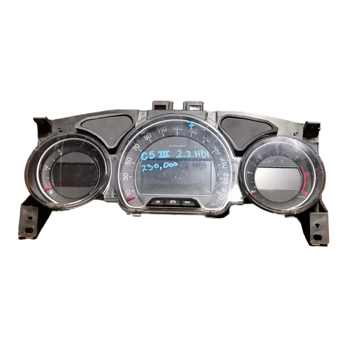 Citroen  C5 III X7  08-    kilometar sat/brzinomjer   9665368980