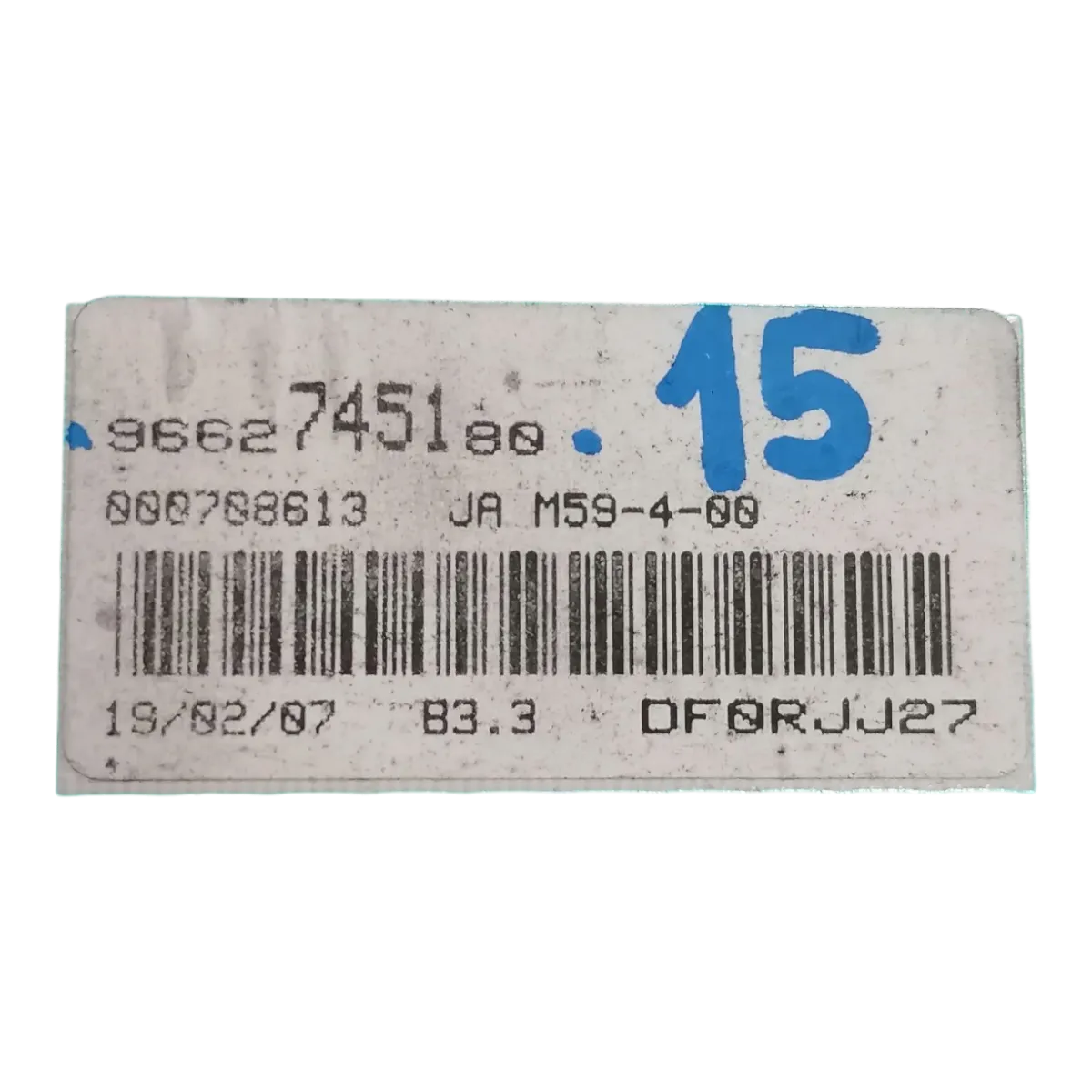 Citroen  Berlingo II   05-11  kilometar sat/brzinomjer    9662745180   000708613