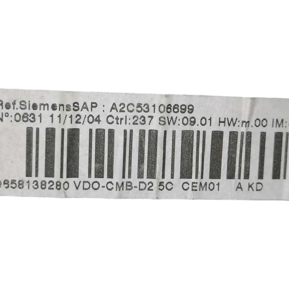 Peugeot 407  04-10   kilometar sat/brzinomjer    9658138280   A2C53106699