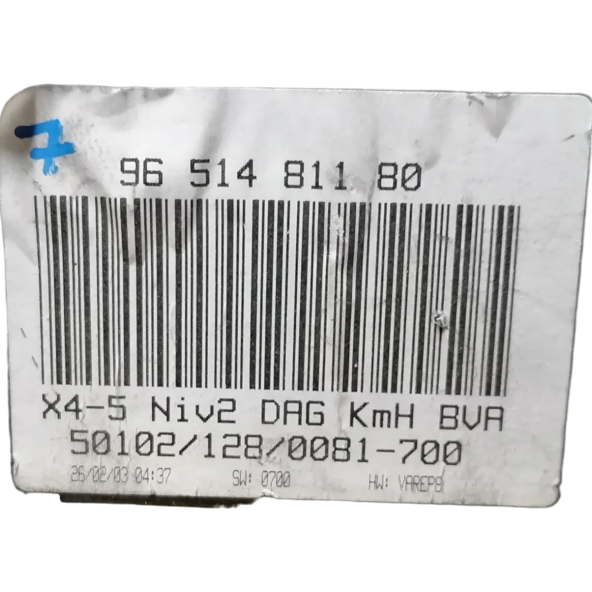 Citroen  C5   01-08    kilometar sat/brzinomjer   9651481180