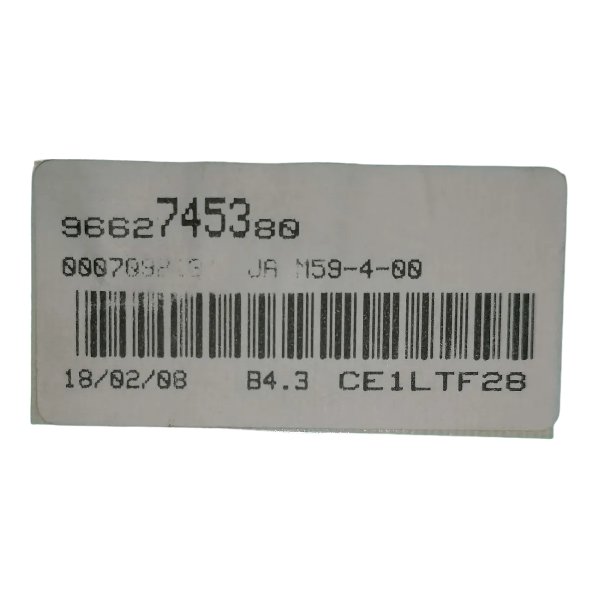 Citroen  Berlingo II   05-11  kilometar sat/brzinomjer   9662745380   000709213