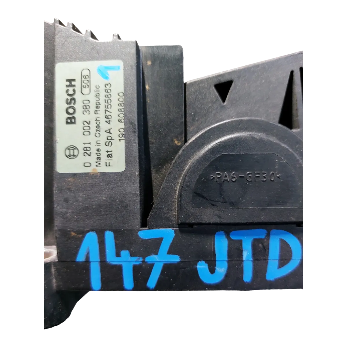 Alfa Romeo  147   01-10  pedala gasa/potenciometar gasa  46755863    0281002380