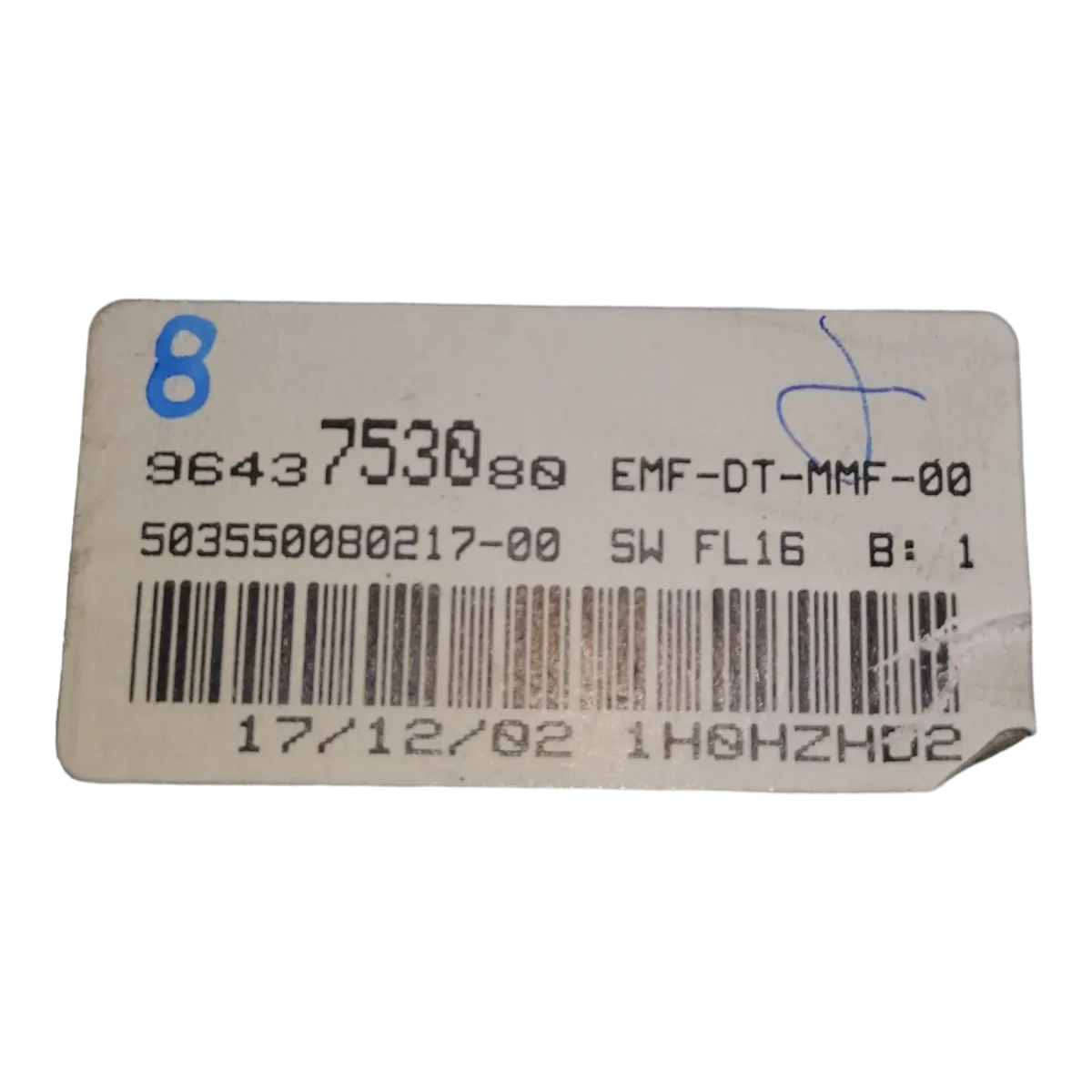 Lancia  Phedra   02-10   kilometar sat/brzinomjer    9643753080  503550080217  1495451080  501021890061