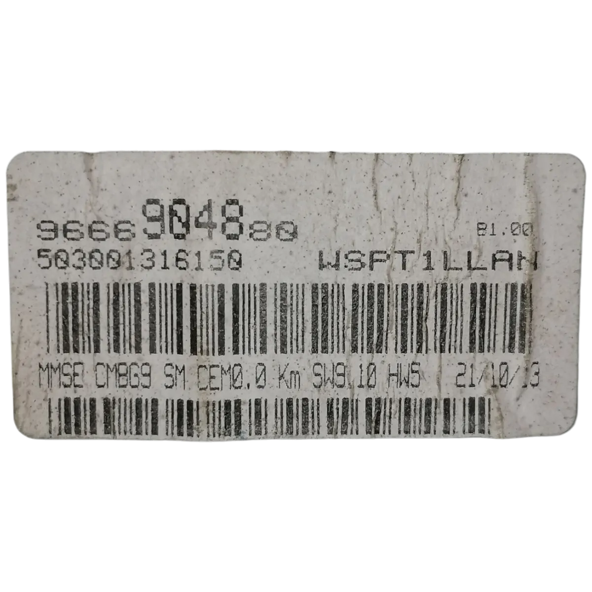 Fiat  Scudo   07-16  kilometar sat/brzinomjer    9666904880   503001316150