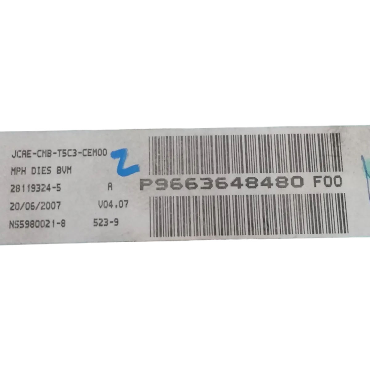 Peugeot  307  00-09    kilometar sat/brzinomjer   9663648480