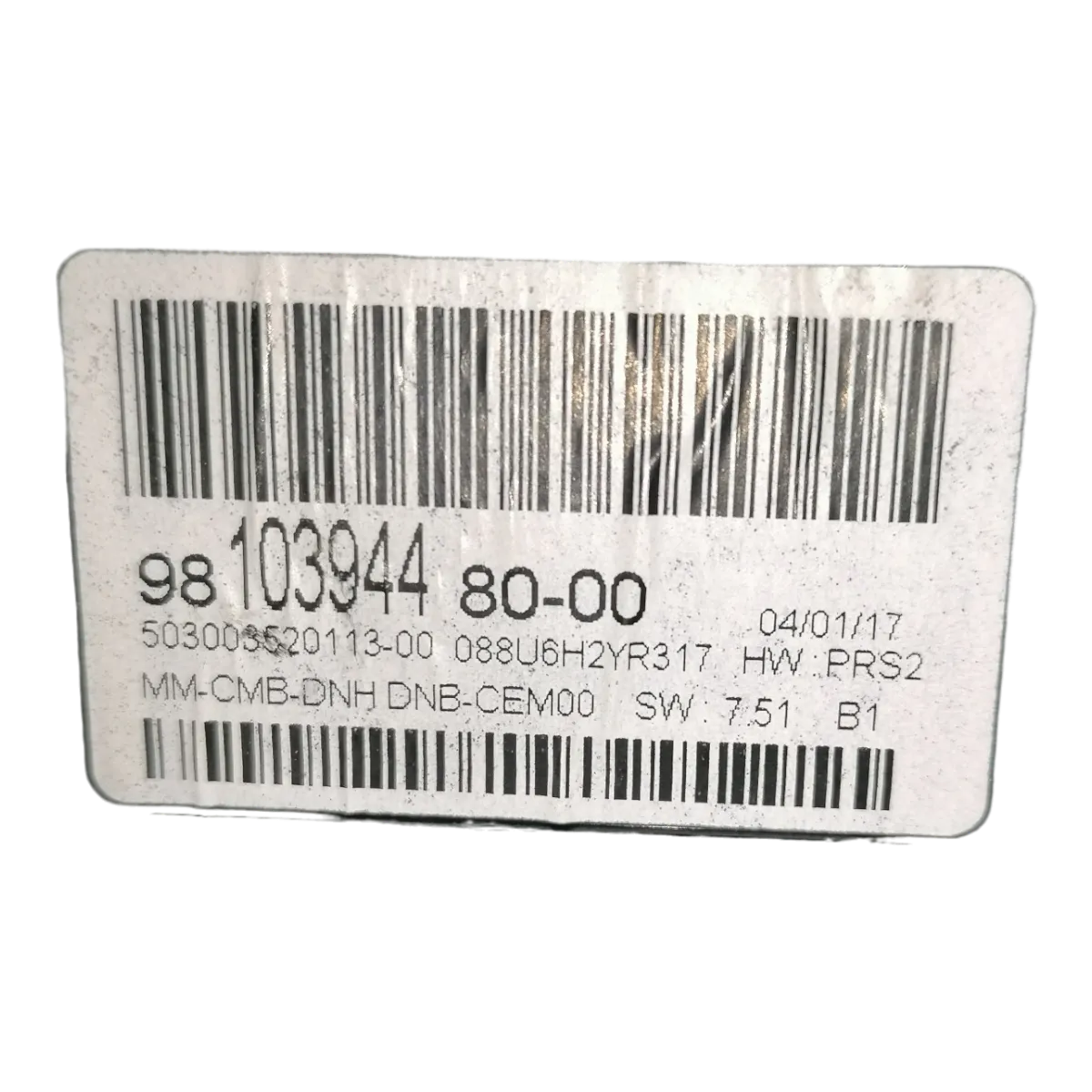 Peugeot 5008  P87   17-     kilometar sat/brzinomjer   9810394480   503003520113