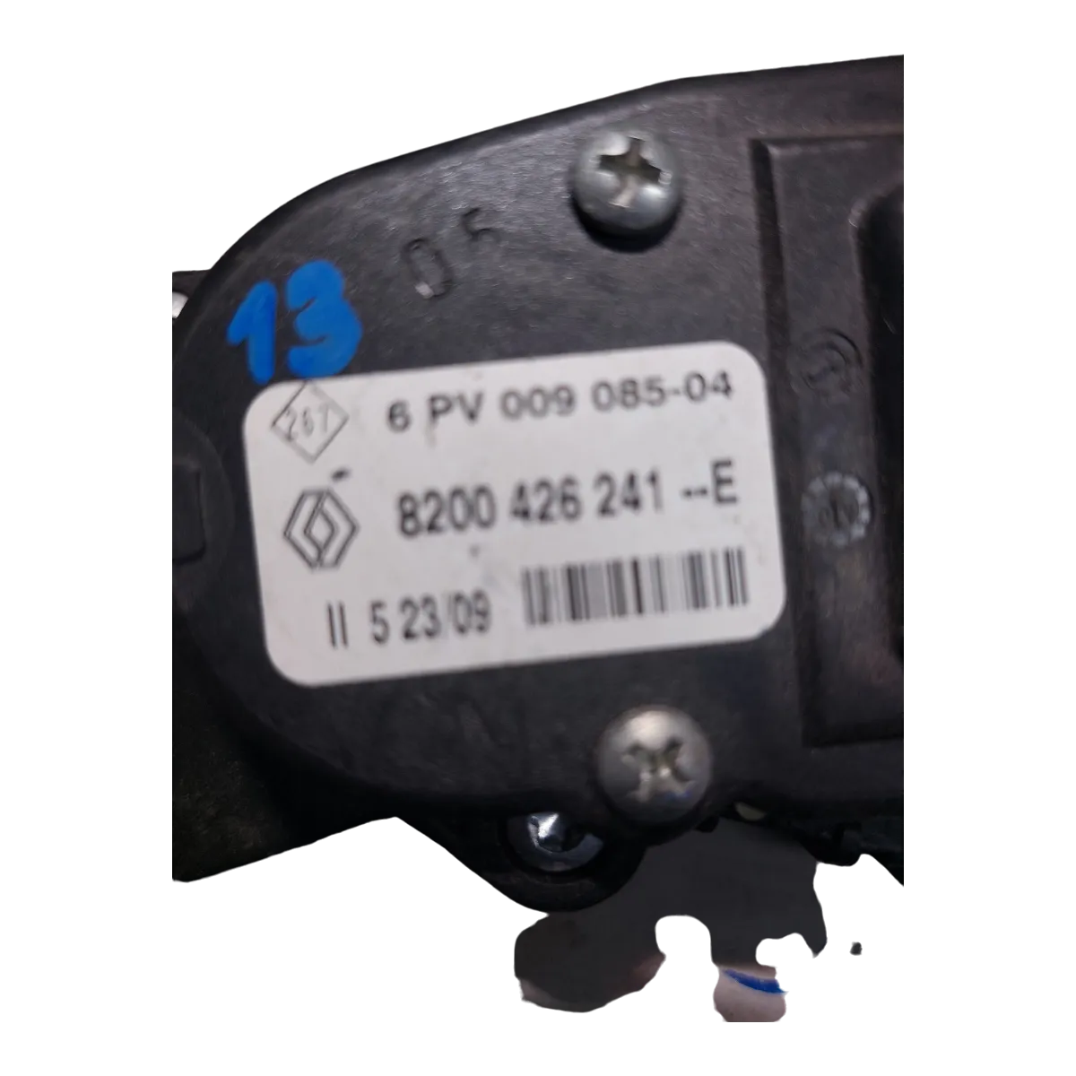 Renault Twingo II    07-14  pedala gasa/potenciometar gasa  8200426241  6PV00908504
