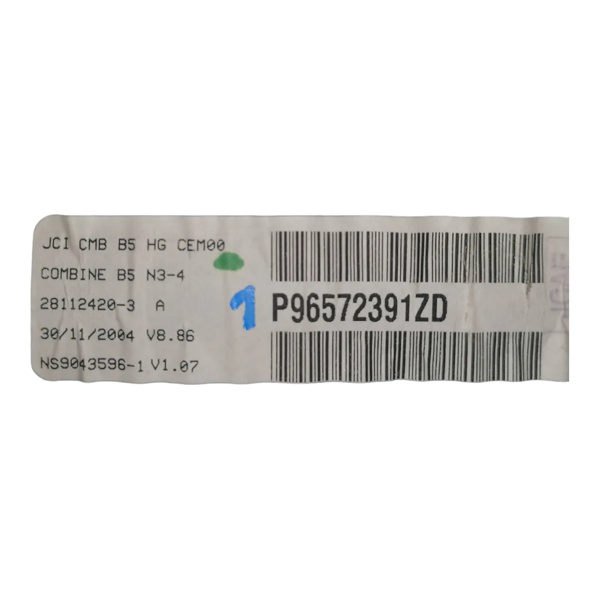 Citroen C4   05-13    kilometar sat/brzinomjer    96572391ZD   281124203