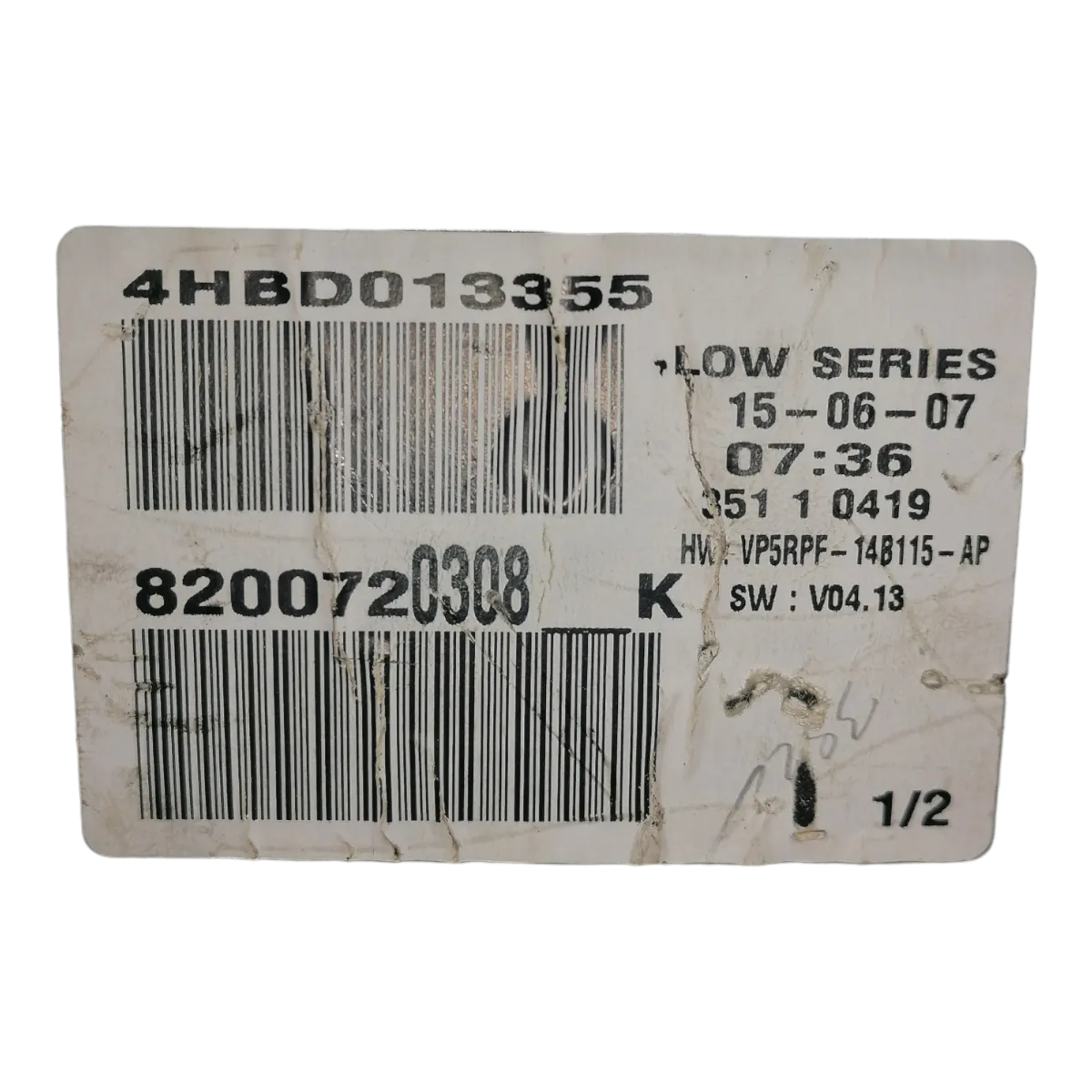Renault Megane II  01-08    kilometar sat/brzinomjer    8200720308   35110419