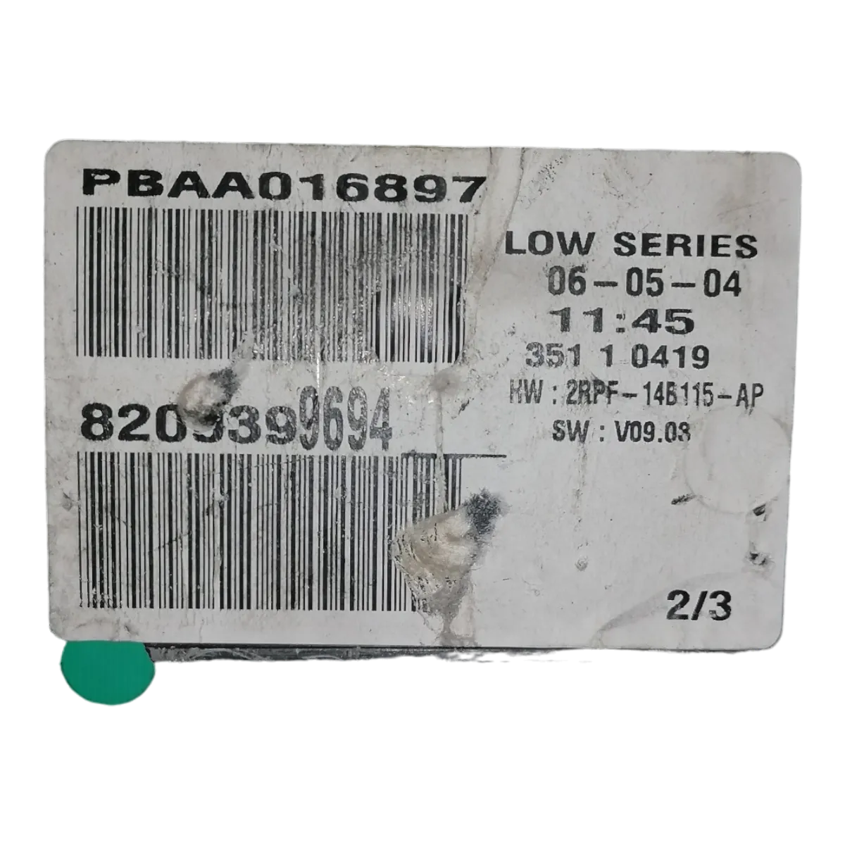 Renault Megane II    02-08   kilometar sat/brzinomjer    8200399694   35110419