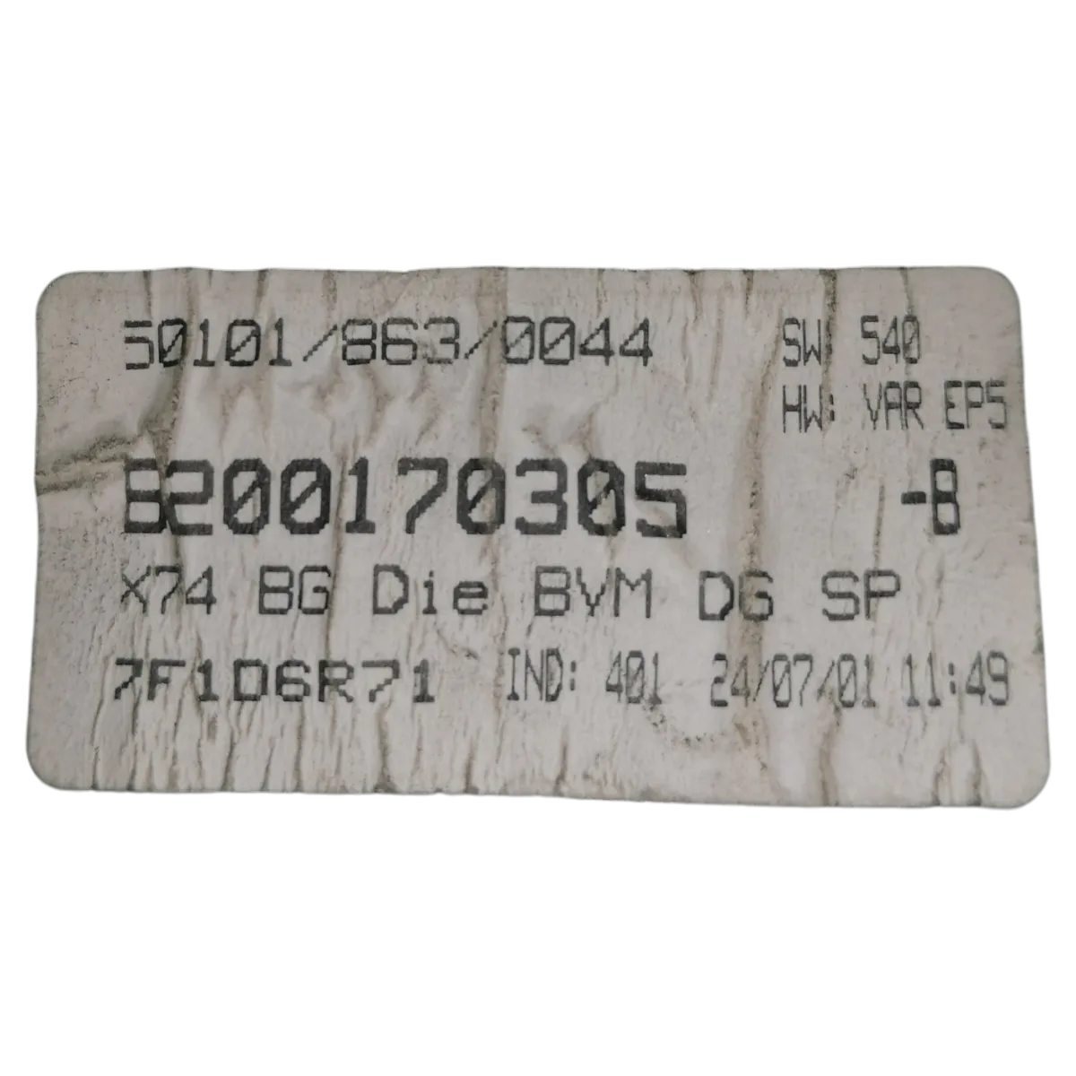 Renault Laguna II 00-07  kilometar sat/brzinomjer   8200170305   501018630044