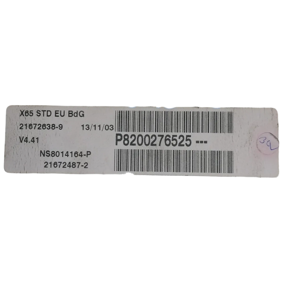 Renault Clio II   98-12   kilometar sat/brzinomjer    8200276525  216726389   216724872