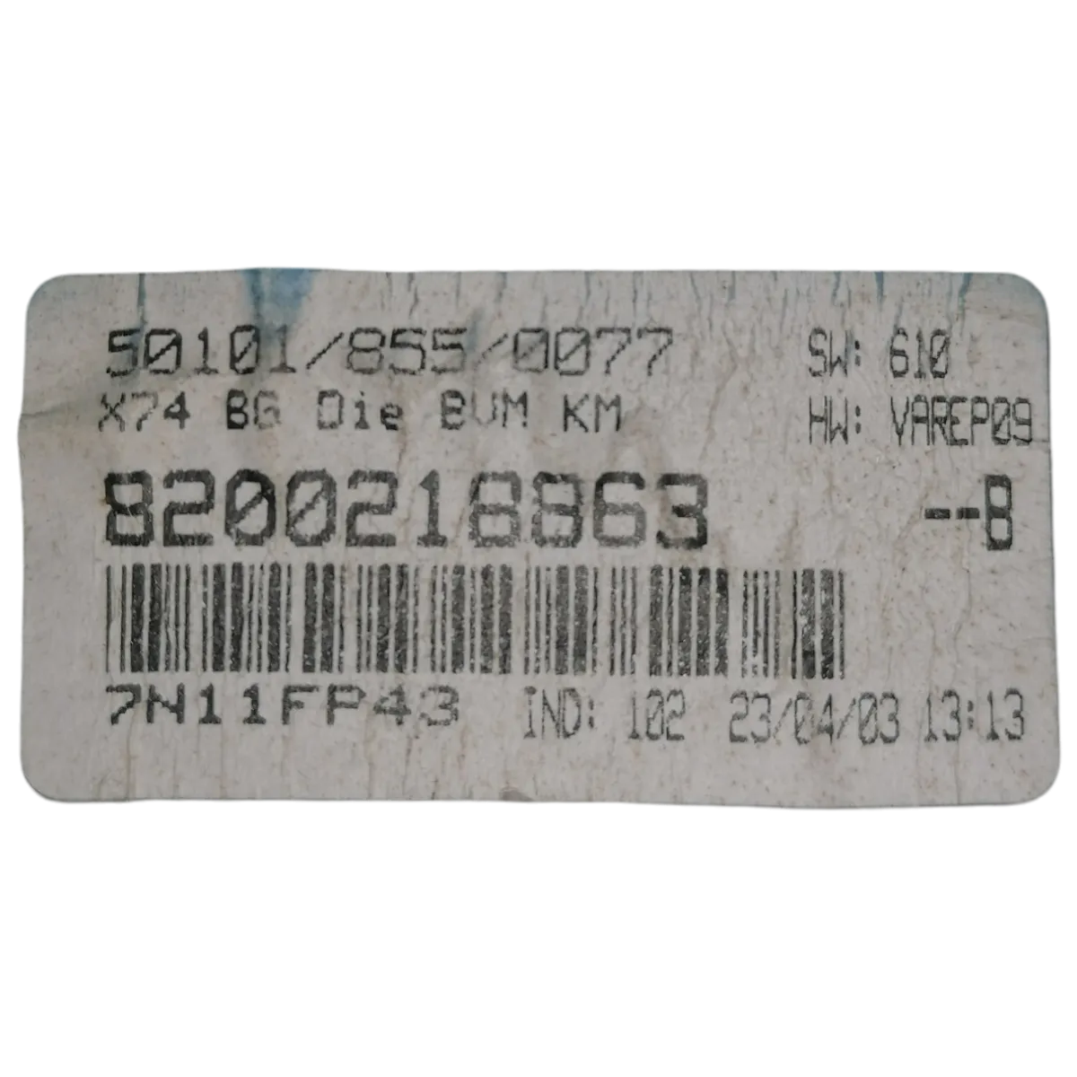 Renault Laguna II 00-07  kilometar sat/brzinomjer    8200218863   501018550077