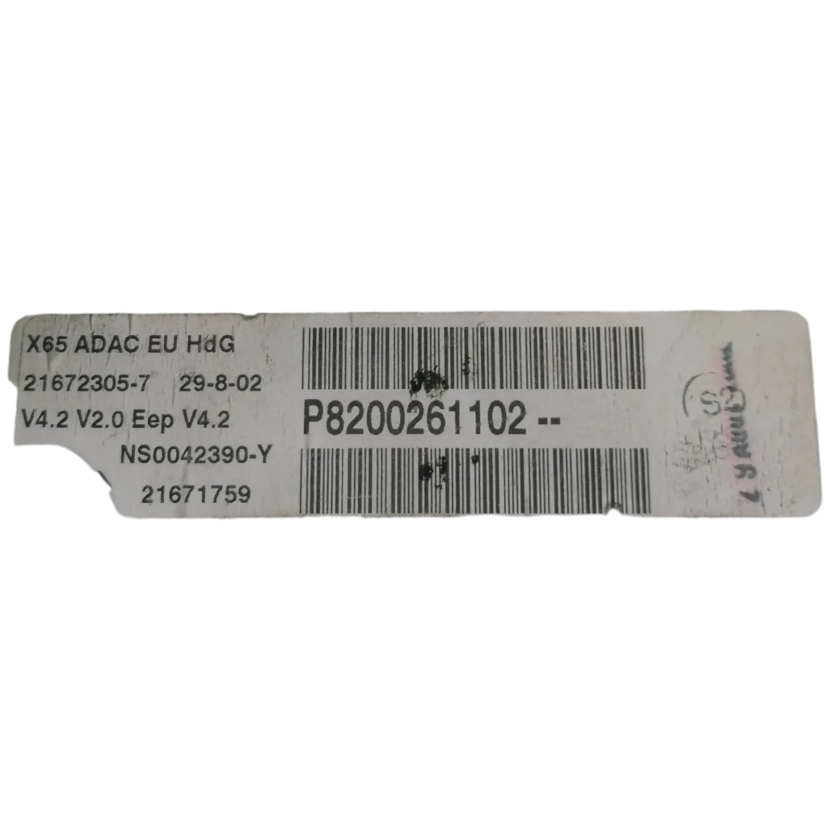 Renault Clio II   98-12   kilometar sat/brzinomjer    8200261102  216723057  21671759