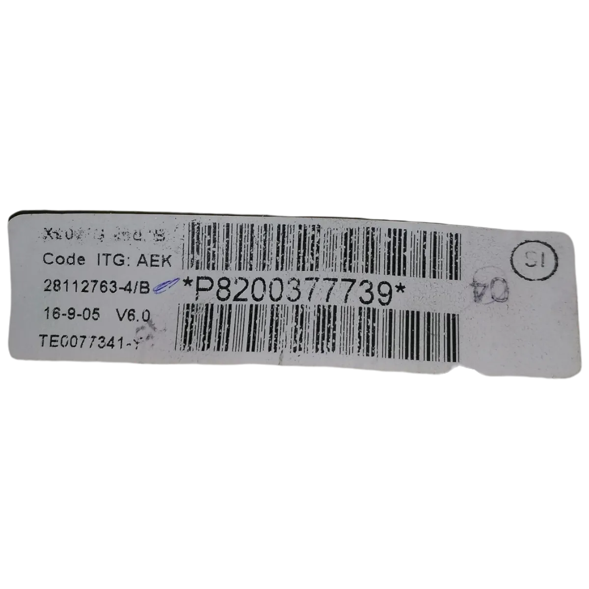 Dacia Logan    04-12   kilometar sat/brzinomjer   8200377739   281127634