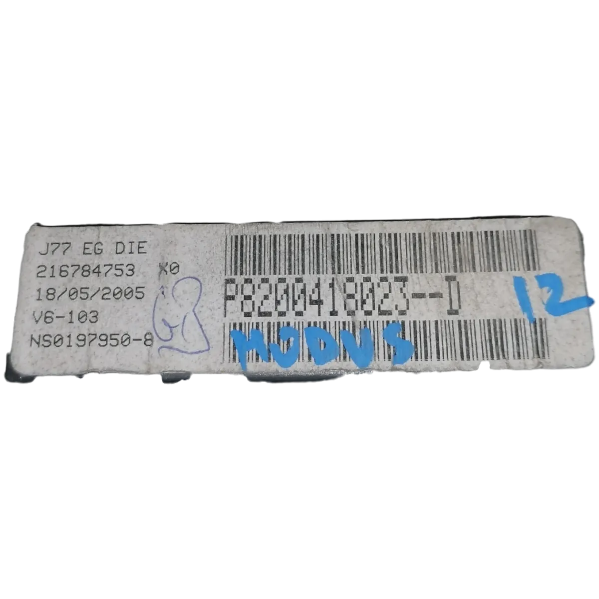 Renault Modus  04-12   kilometar sat/brzinomjer    8200418023   216784753
