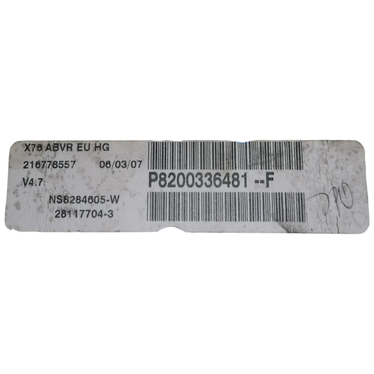 Renault Kangoo   97-07    kilometar sat/brzinomjer   8200336481   216778557