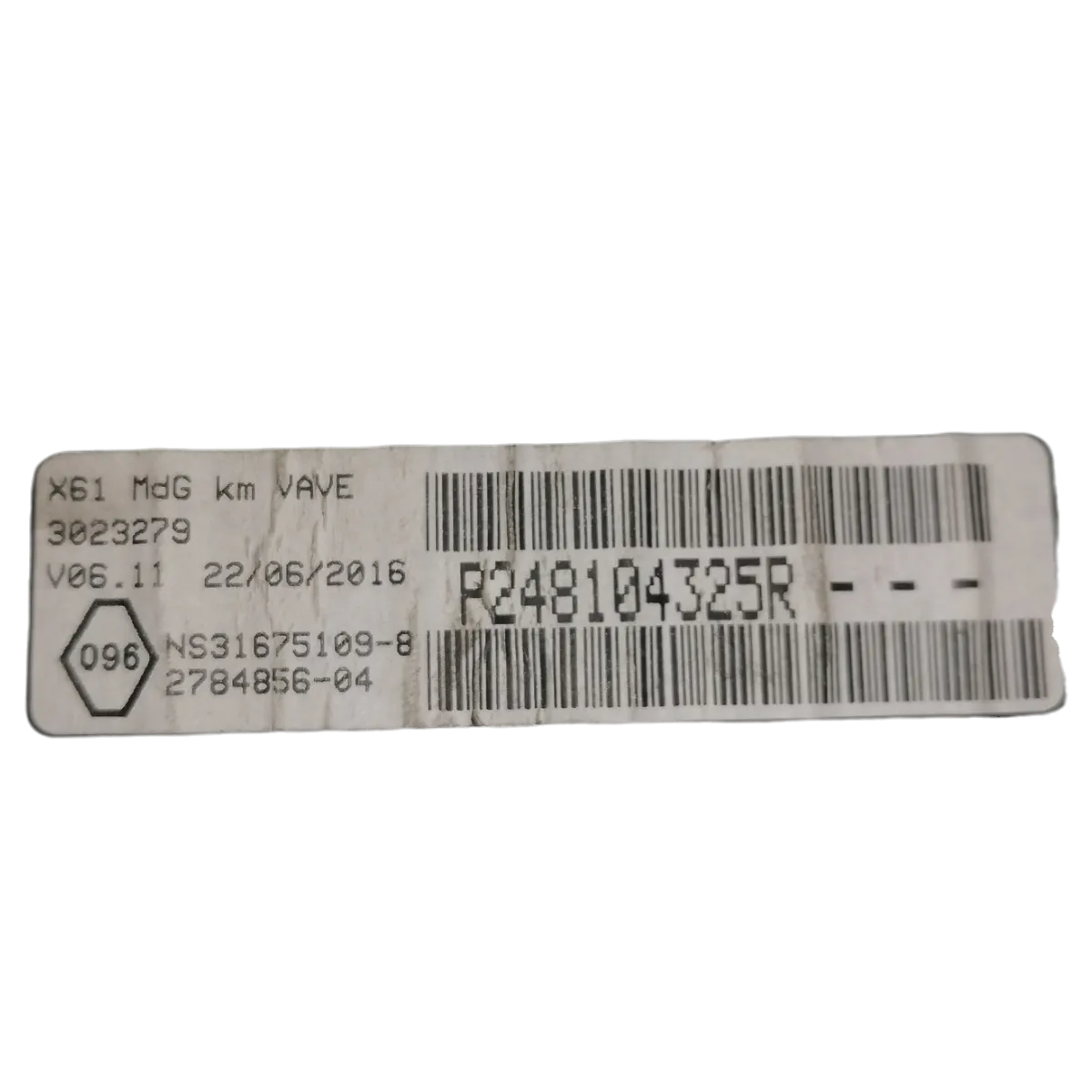 Renault Kangoo III   07-21  kilometar sat/brzinomjer    248104325R   278485604