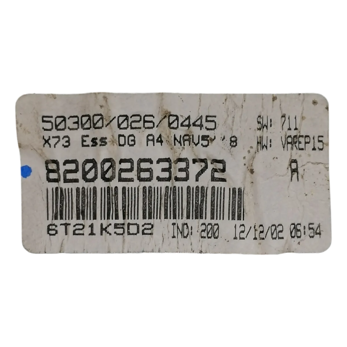 Renault Vel Satis   01-09   kilometar sat/brzinomjer    8200263372   503000260445