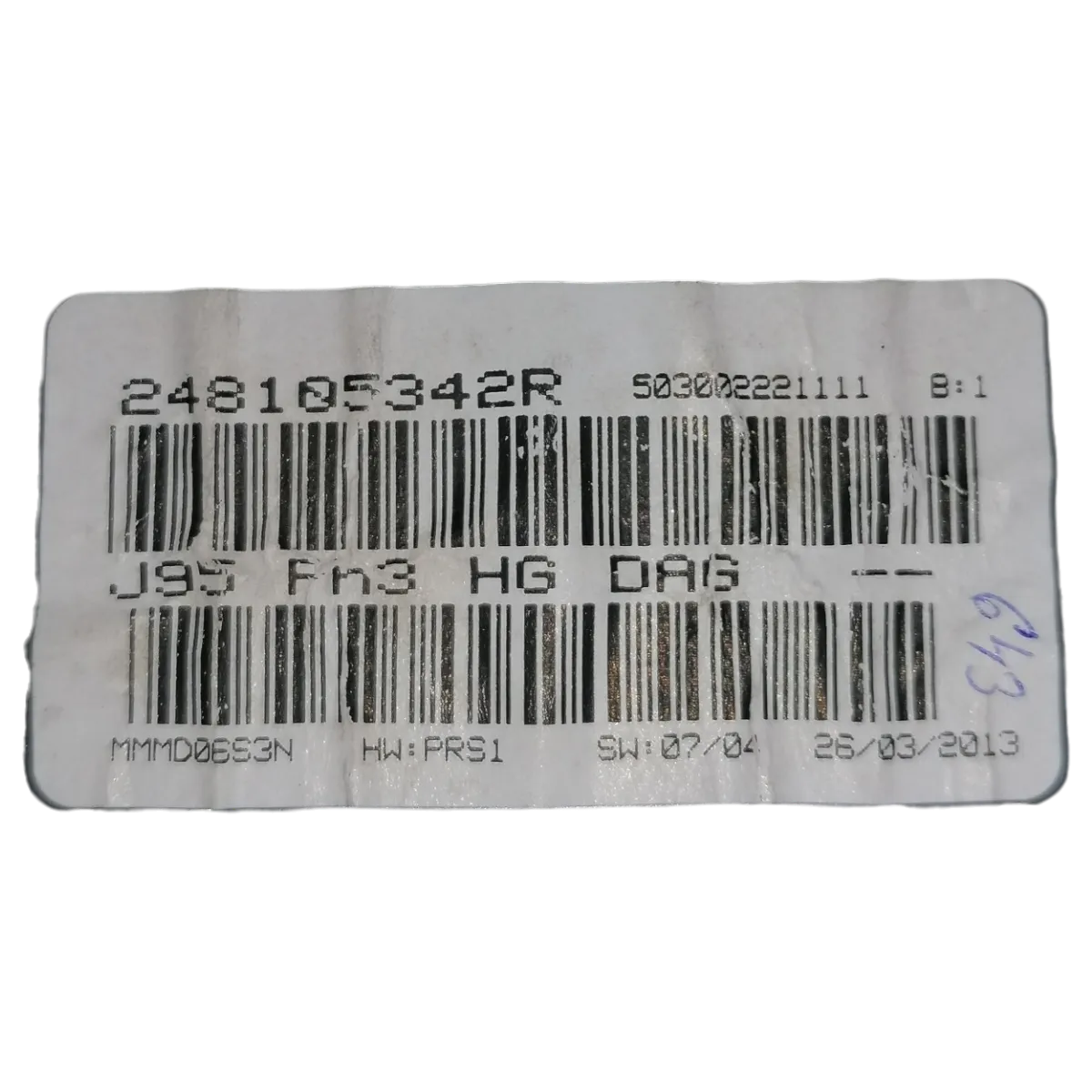 Renault Scenic III   08-15   kilometar sat/brzinomjer/navigacija    248105342R   503002221111