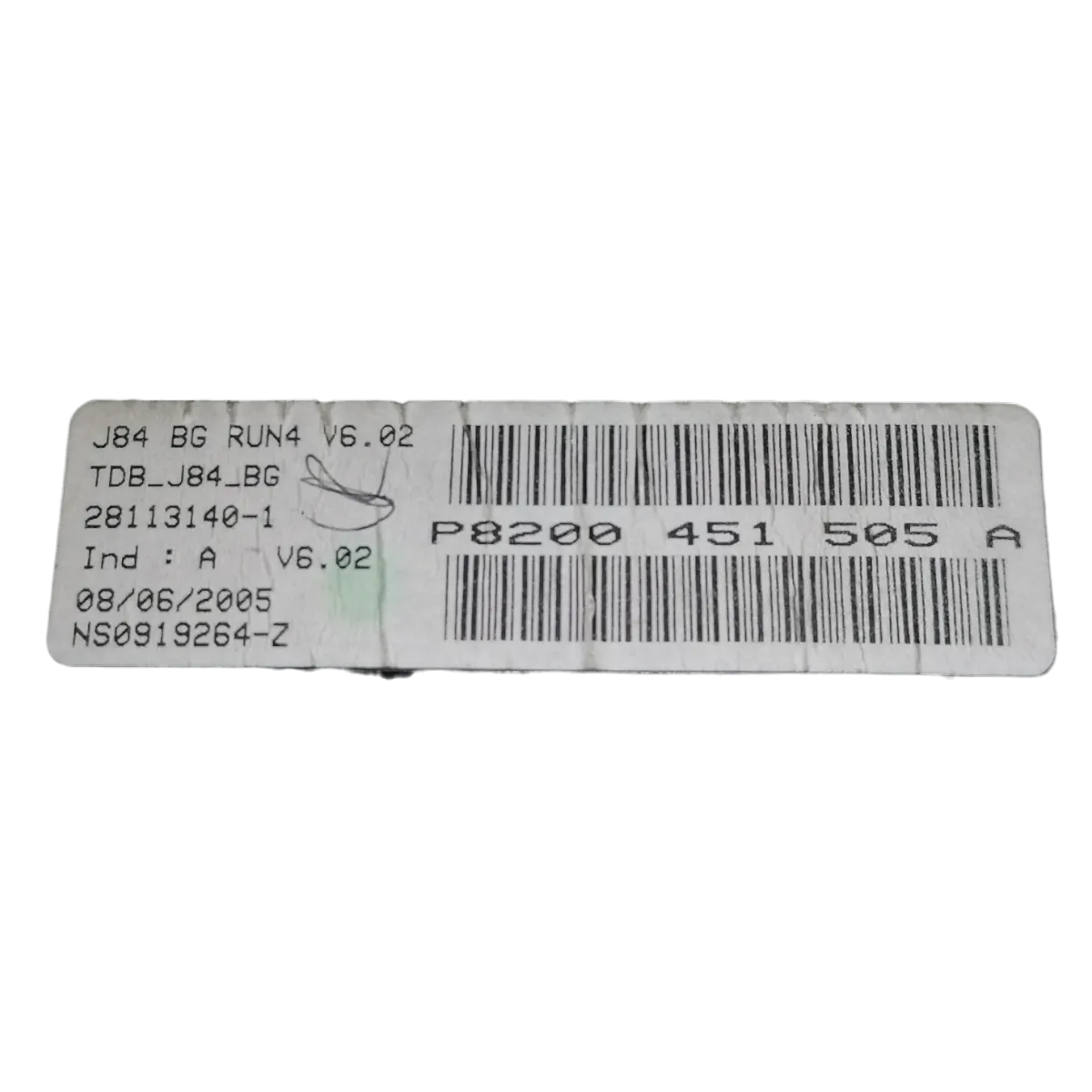 Renault Scenic II   03-09   kilometar sat/brzinomjer   8200451505   281131401