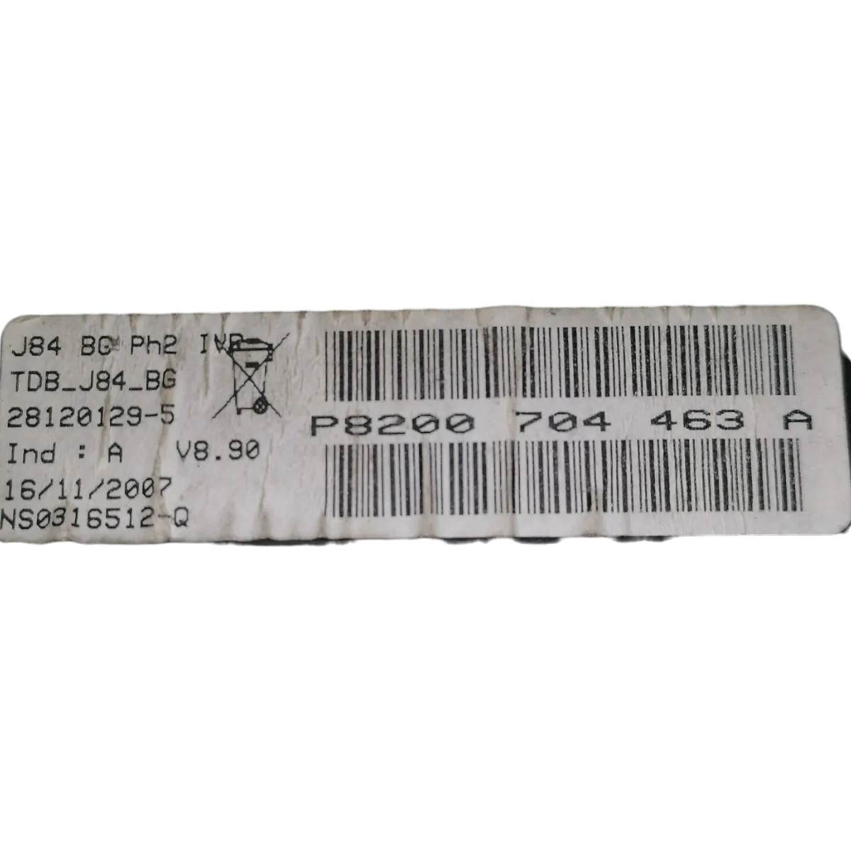 Renault Scenic II   03-09   kilometar sat/brzinomjer   8200704463   281201295