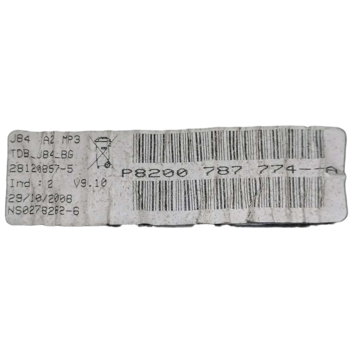 Renault Scenic II   03-09   kilometar sat/brzinomjer    8200787774   281208575