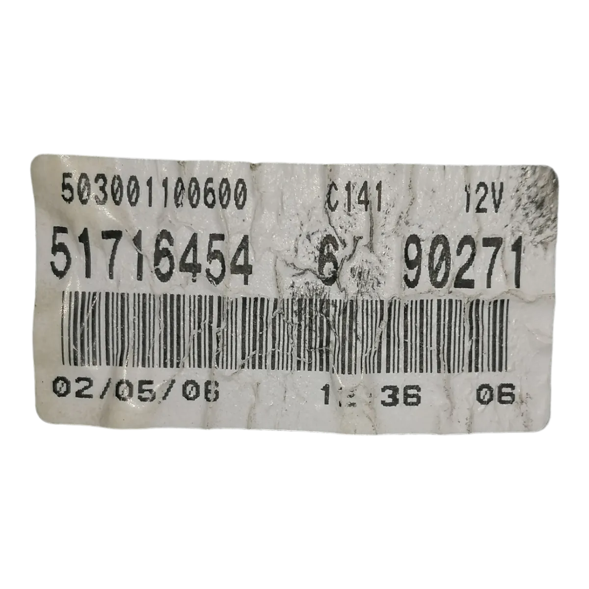 Fiat Punto Grande   05-15  kilometar sat/brzinomjer   51716454   503001100600