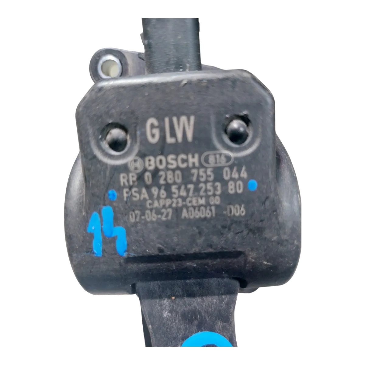 Citroen C4 Picasso  06-13   pedala gasa/potenciometar gasa  0280755044   9654725380