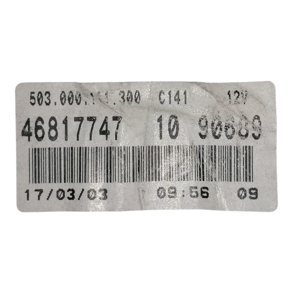 Fiat Doblo   00-10   kilometar sat/brzinomjer   46817747   503000111300