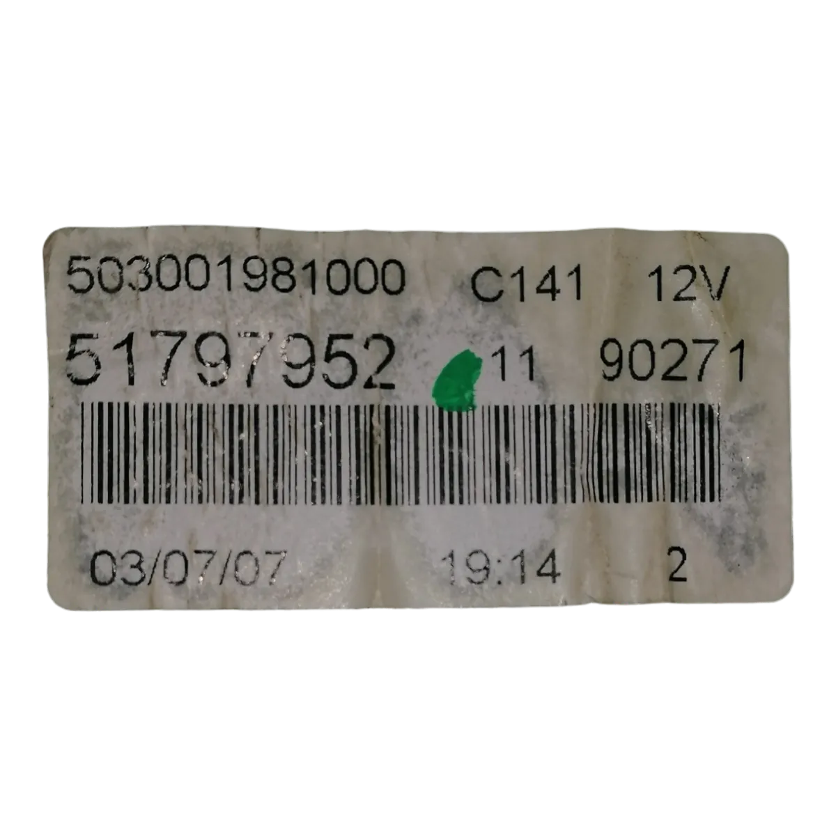 Fiat Bravo II   07-14  kilometar sat/brzinomjer   51797952   503001981000