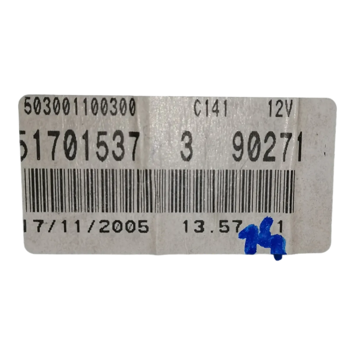 Fiat Punto Grande   05-15    kilometar sat/brzinomjer    51701537   503001100300