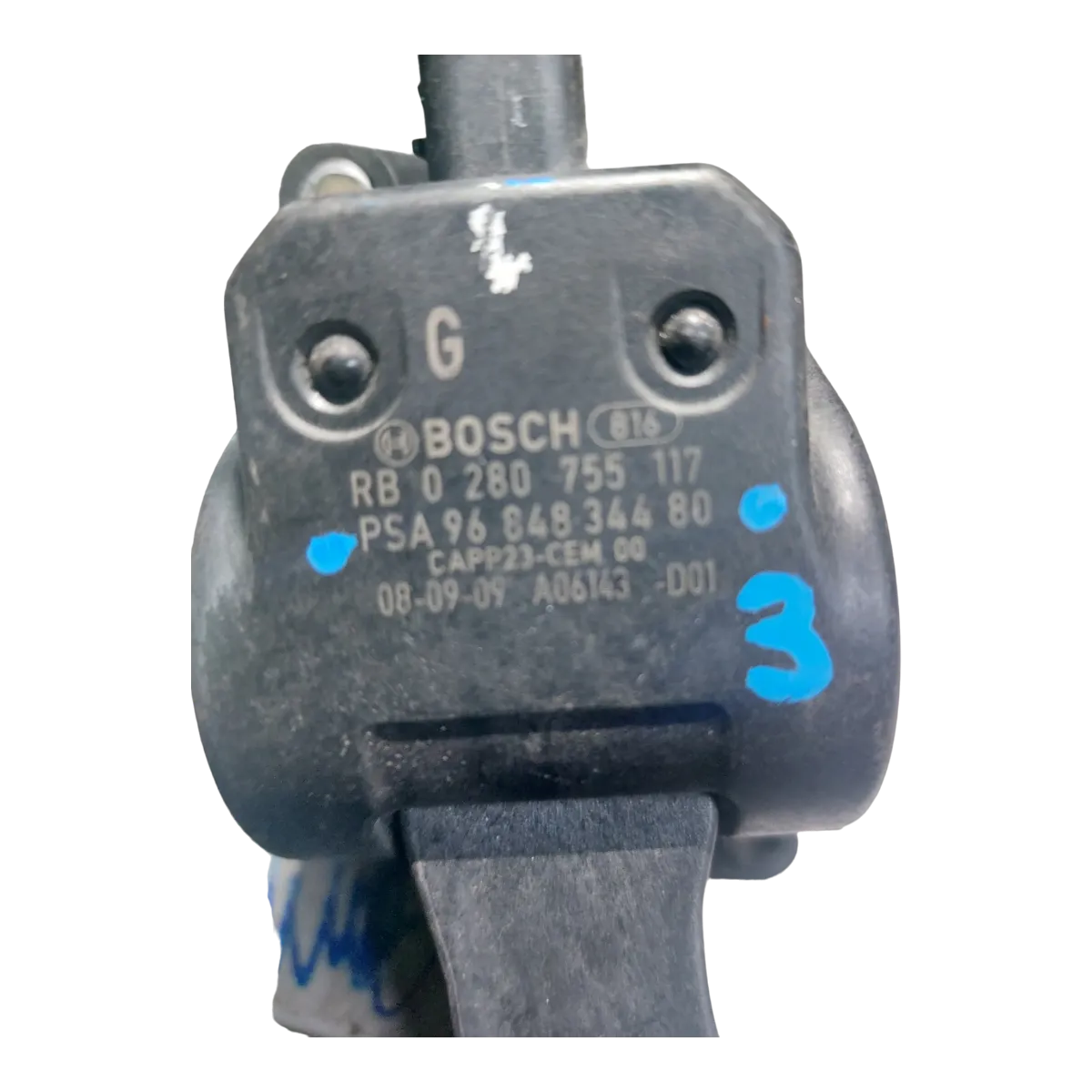 Peugeot Partner III  08-18    pedala gasa/potenciometar gasa  0280755117    9684834480