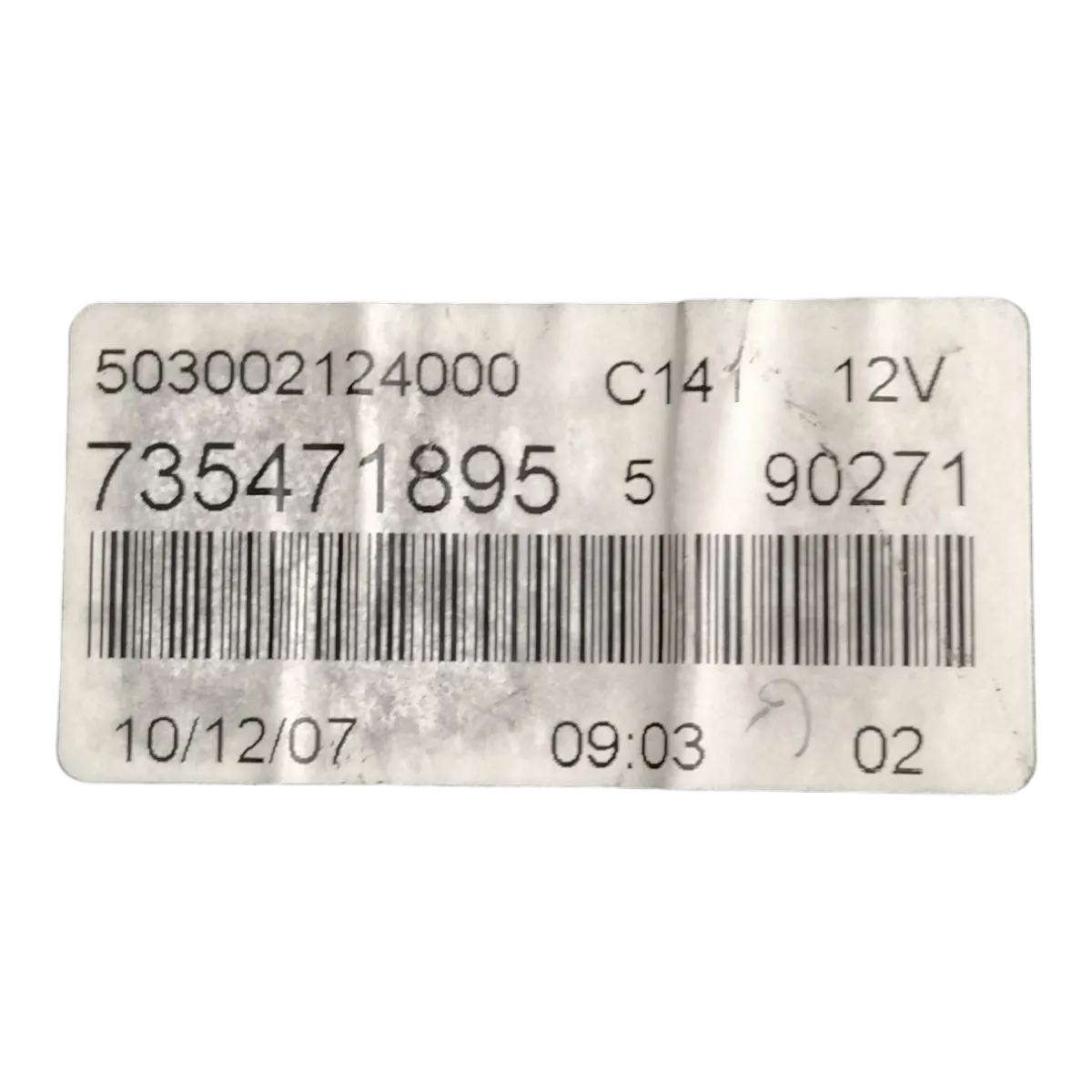 Fiat 500    07-     kilometar sat/brzinomjer    735471895   503002124000