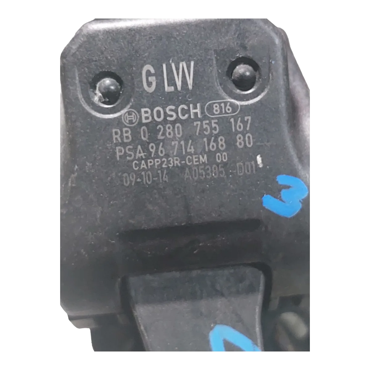 Citroen C4 Picasso   06-13  pedala gasa/potenciometar gasa   0280755167   9671416880