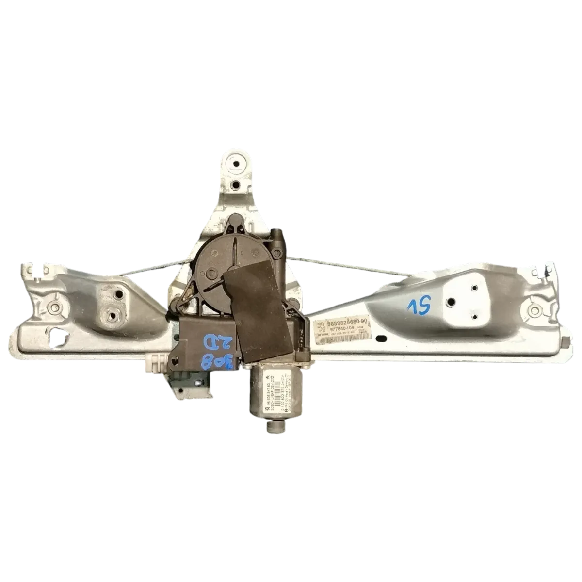 Peugeot 308 07-13  podizač stakla zadnji desni   9659826680  977840104  9659834780  0130822370