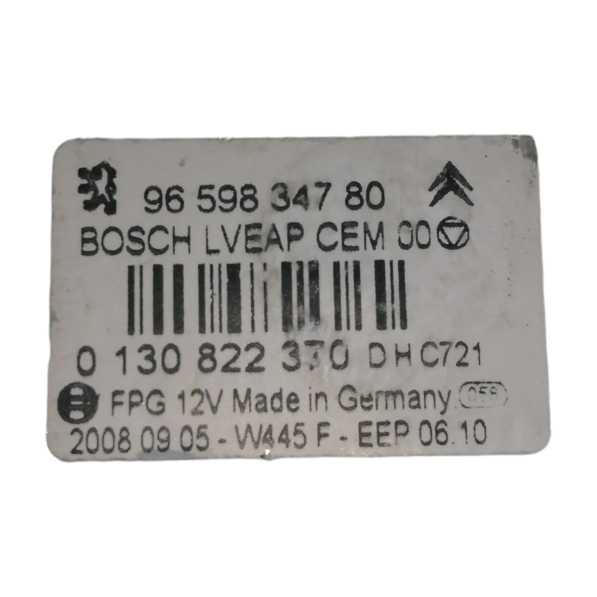 Peugeot 308 07-13  podizač stakla zadnji desni   9659826680  977840104  9659834780  0130822370