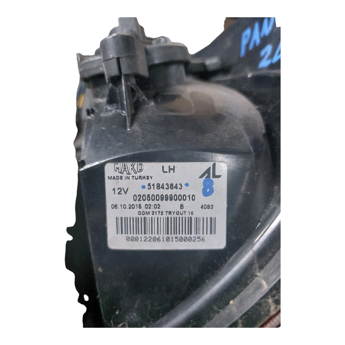 Fiat Panda III   12-     lampa zadnja  lijeva  51843643