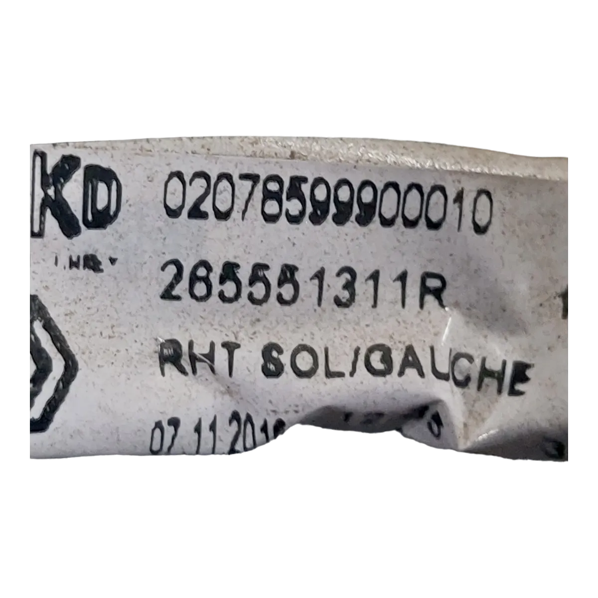 Renault Clio IV  facelift  16-20     lampa zadnja  lijeva   unutarnja  LED 265551311R