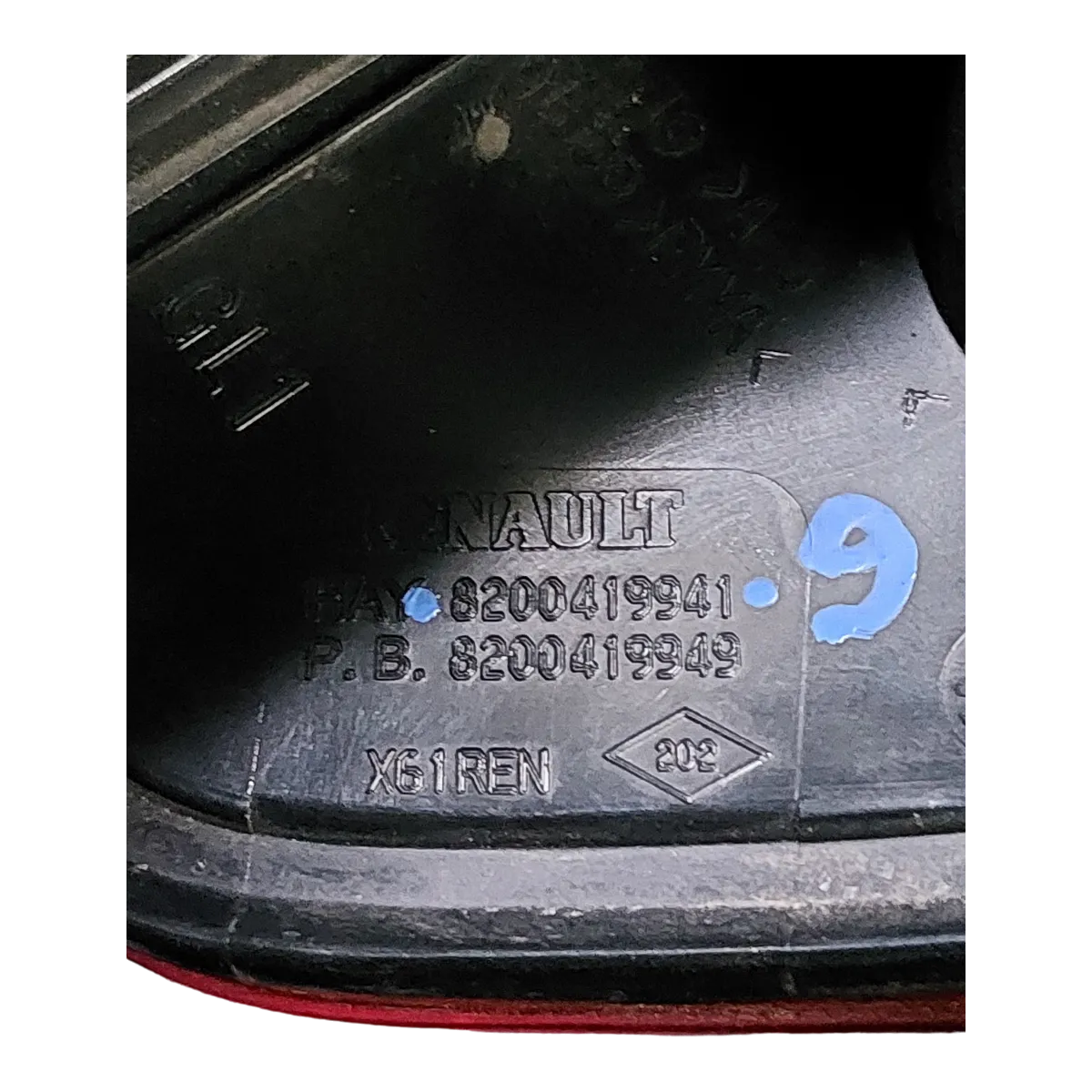 Renault Kangoo III   07-13  1-vrata  lampa zadnja lijeva    8200419941