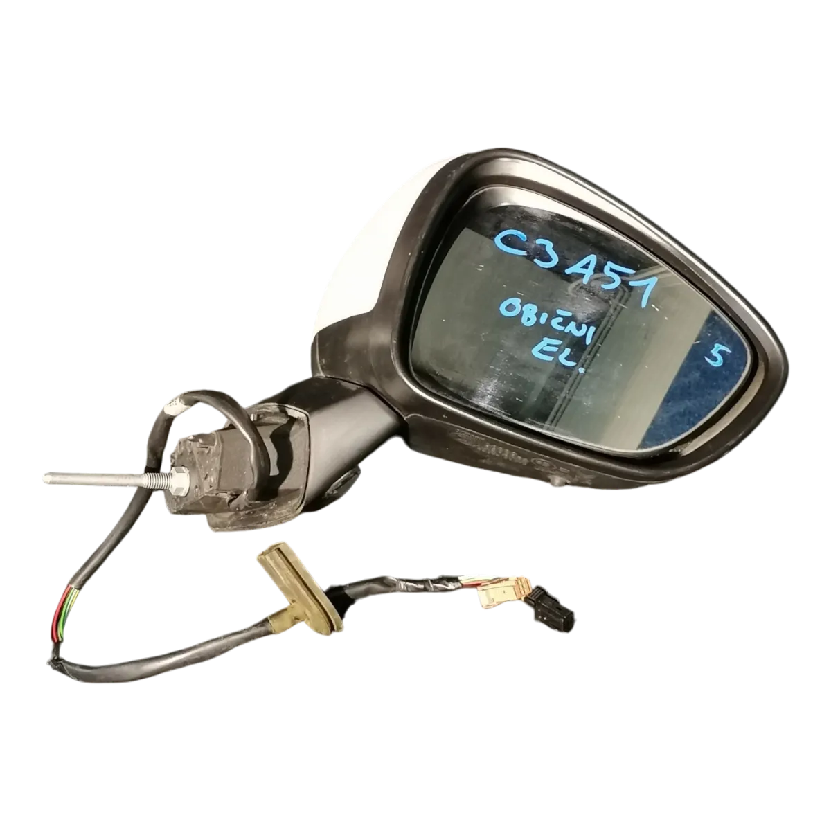 Citroen C3 A51 09-16  retrovizor/ogledalo desni   2x jack (5-pinova, 2-pina)   96854013XT