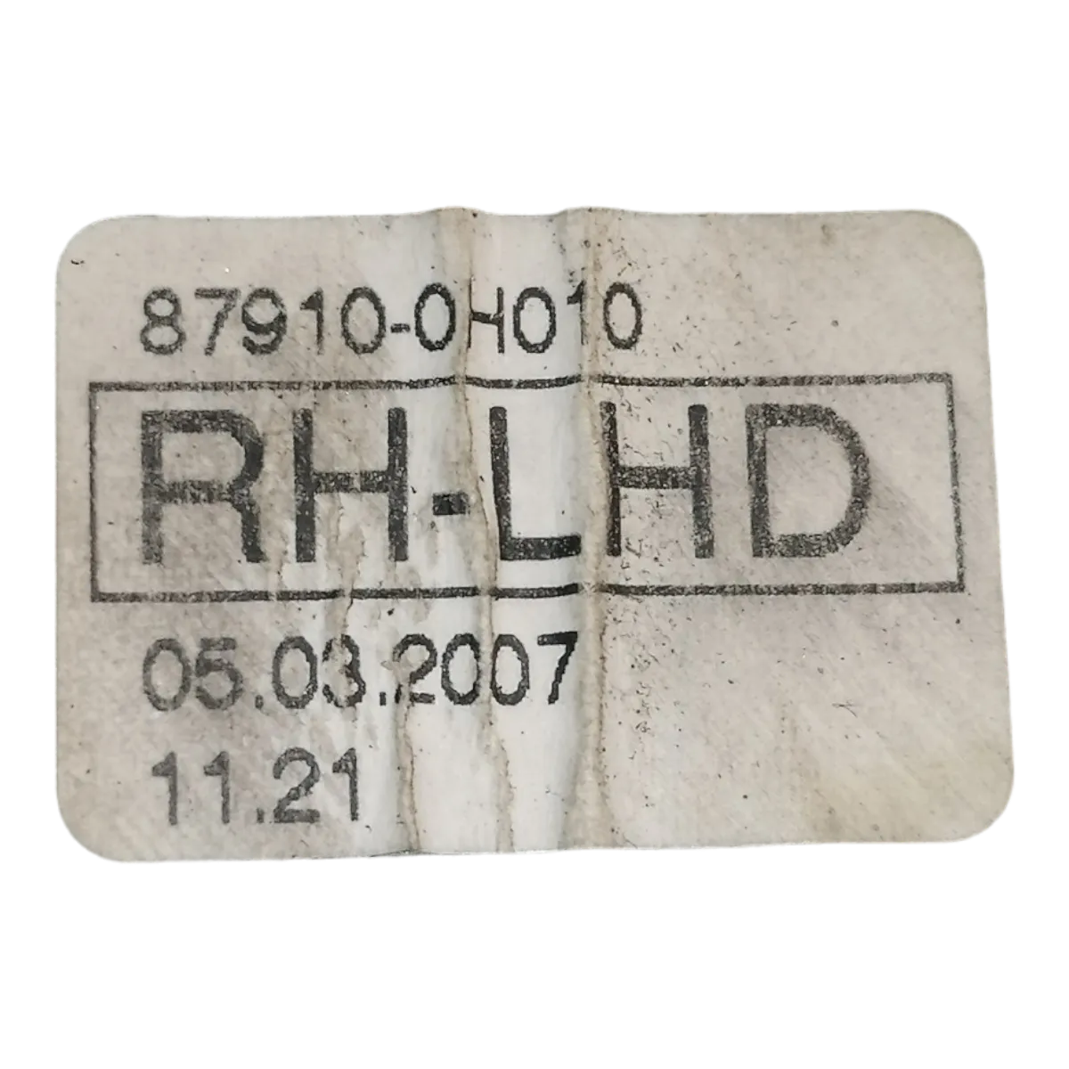 Toyota Aygo   05-14   retrovizor/ogledalo desni-ručno podešavanje    87910-0H010