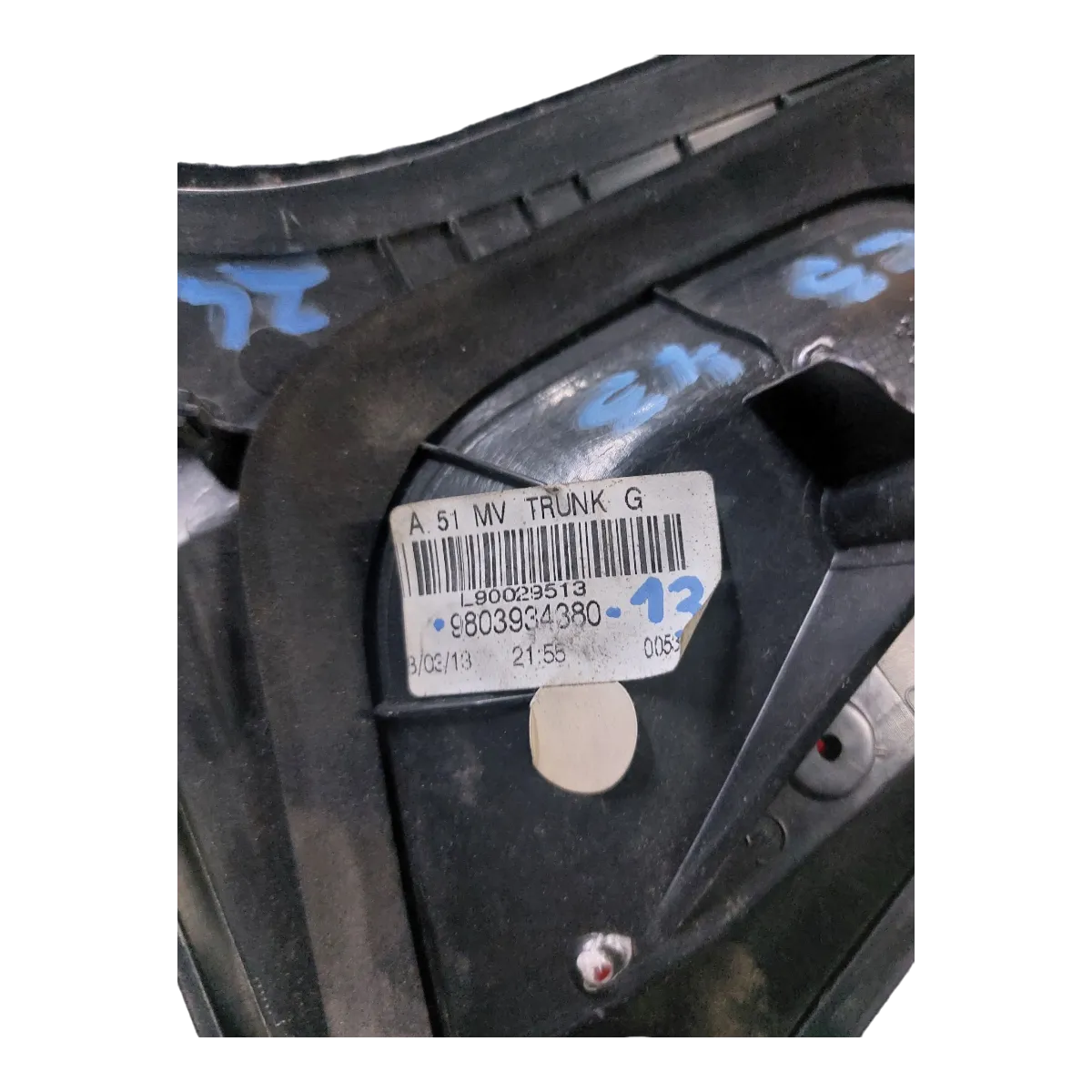 Citroen C3 A51 facelift 13-16  lampa zadnja lijeva  unutarnja   9803934380