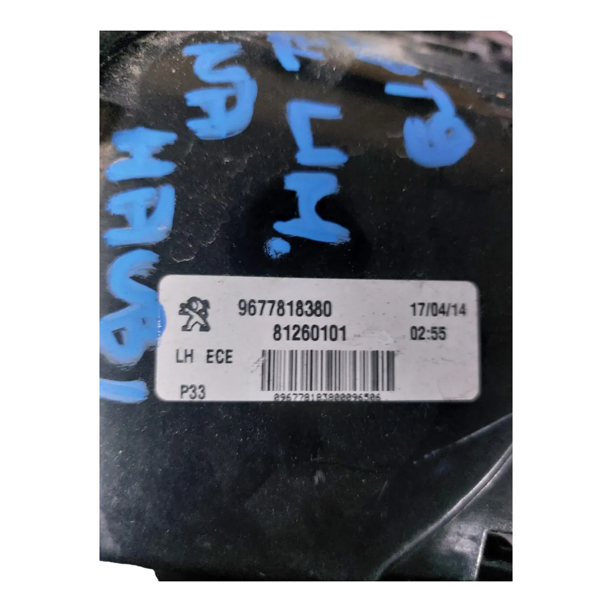 Peugeot 308  T9  13-17   lampa zadnja lijeva  unutarnja  9677818380