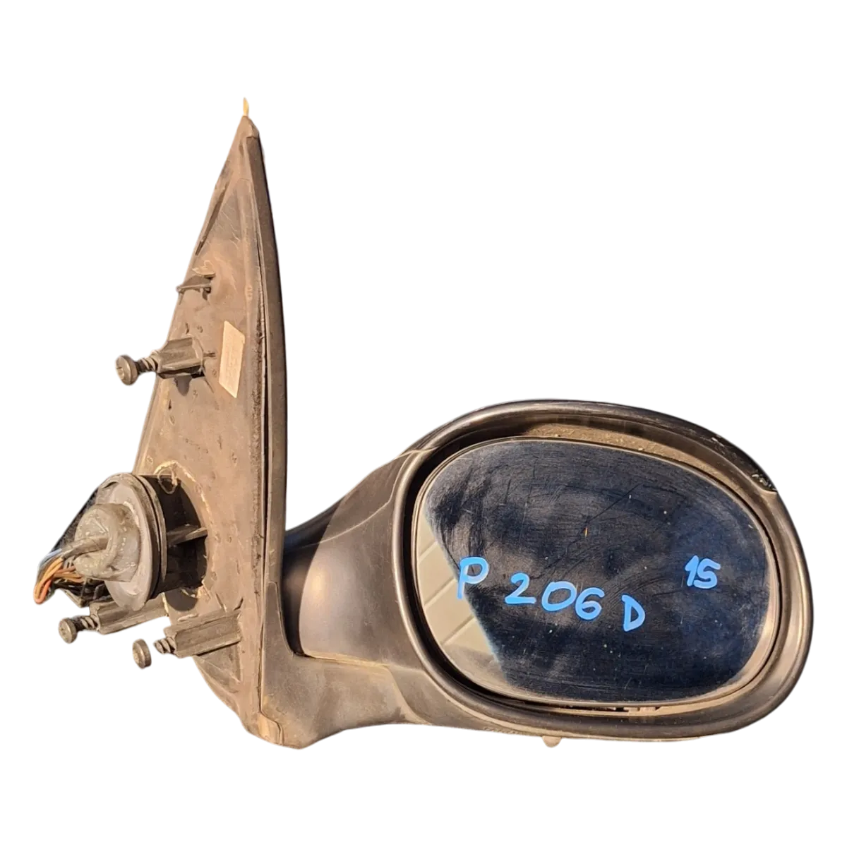 Peugeot 206   98-09   retrovizor/ ogledalo desni 7-pinova   96480957XT